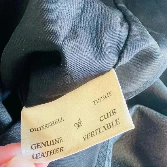 Vintage Danier Leather Pants High Waisted - Picture 11 of 12